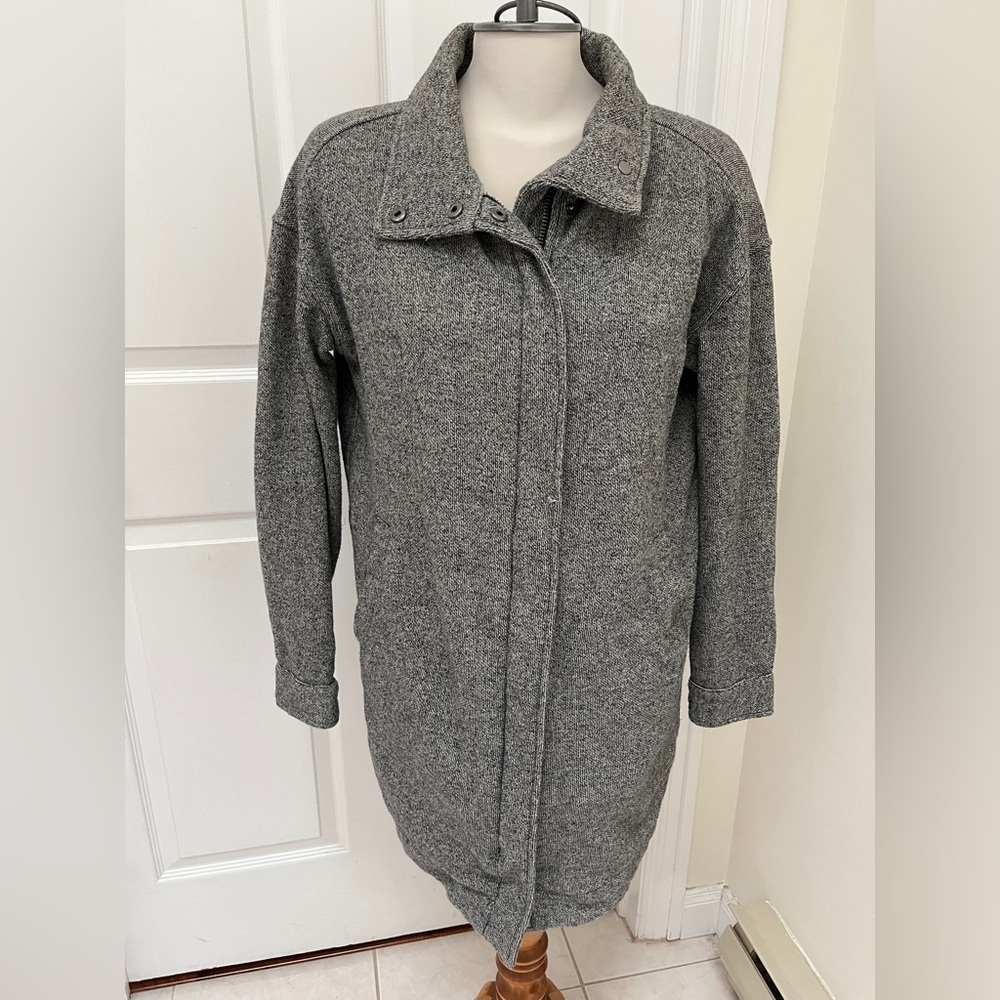 Roots Salt & Pepper Long Jacket size medium